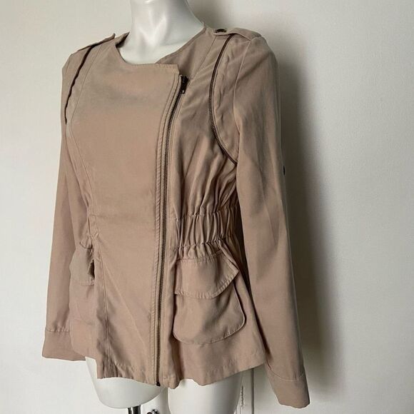 Miami asymmetrical anorak jacket  - Picture 3 of 10